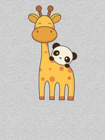 Жираф рисунок карандашом