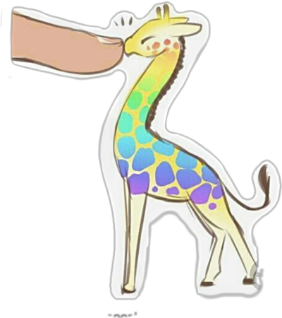 Милый Жирафик с шариками