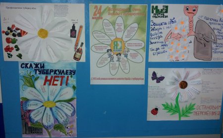 Плакат по туберкулезу