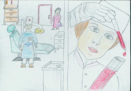 Рисунки на тему больница