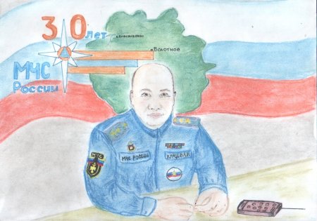 Рисунок ко Дню пожарной охраны