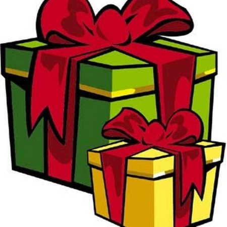 Нарисовать новогодний подарок