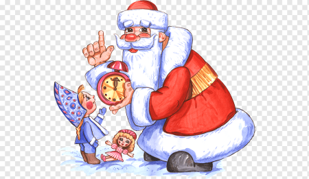 Новый год дед Мороз мультяшный