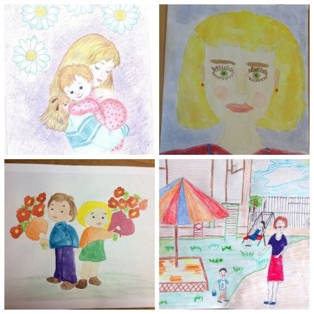 Рисунок воспитателю лёгкий