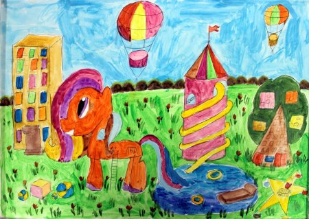 Детский рисунок моя мечта