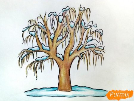 Развесистое дерево рисование