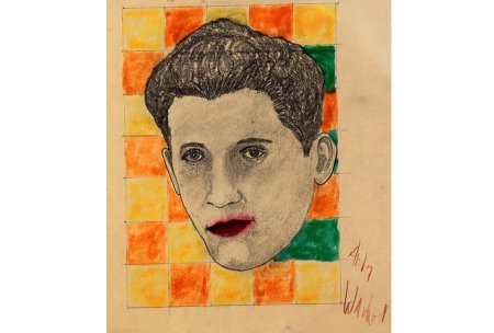 Портрет Руди Валле Энди Уорхол