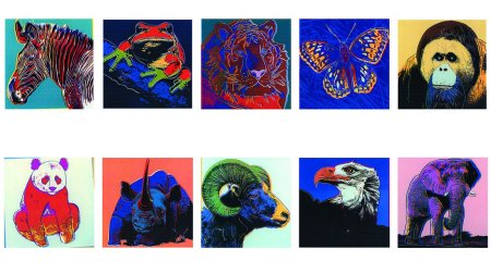 Энди Уорхол портрет для детей