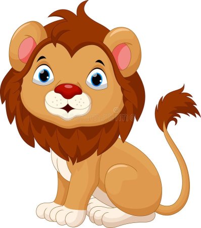 Baby Lion вектор