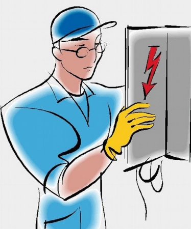 Электрик раскраска для детей