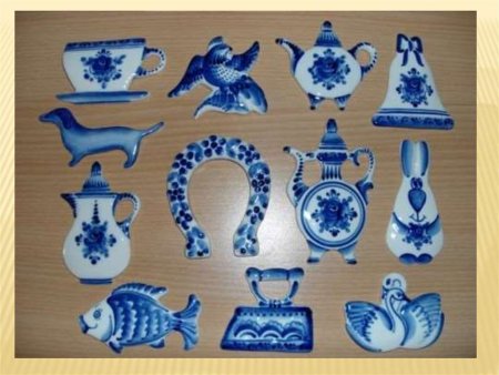 Гжель для детей