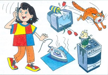 Безопасность с электроприборами для детей