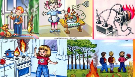 Причины возникновения пожаров