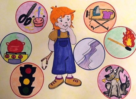 Рисунок на тему безопасность