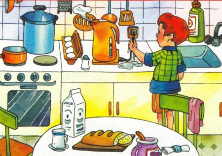 Безопасность на кухне для детей