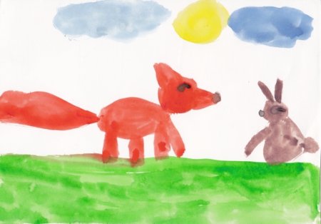 Сюжетное рисование в средней группе