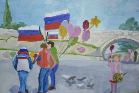 Крымская Весна рисунок