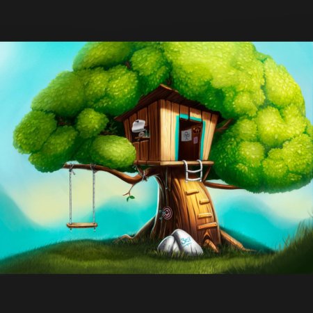 Сказочный дом на дереве