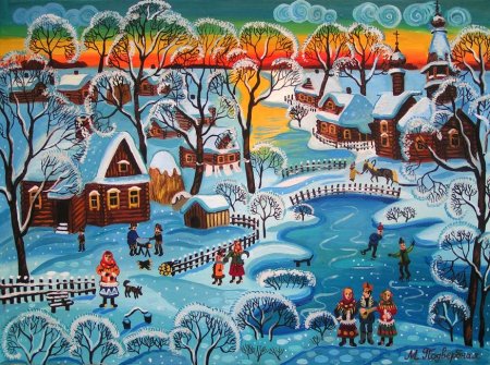 Подвербная Мария картины