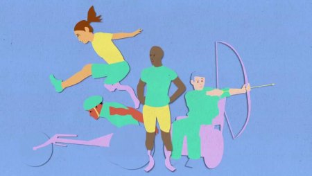 Плакат для Паралимпийских игр