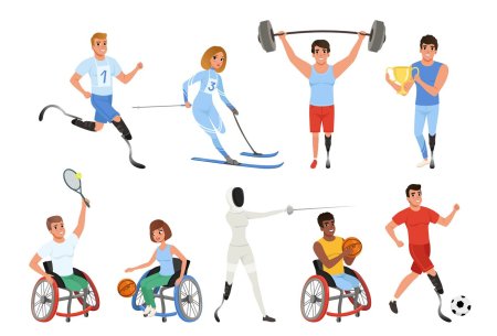 Плакат для Паралимпийских игр