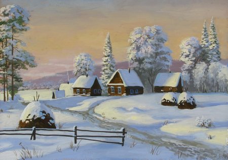 Встреча зимы иллюстрация