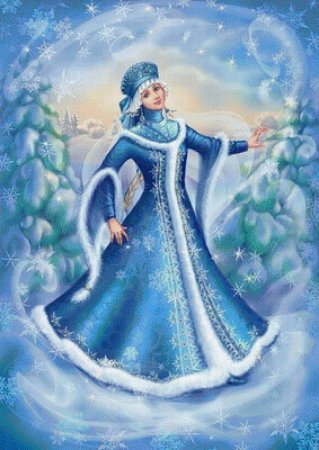 Снегурочка рисунок для детей