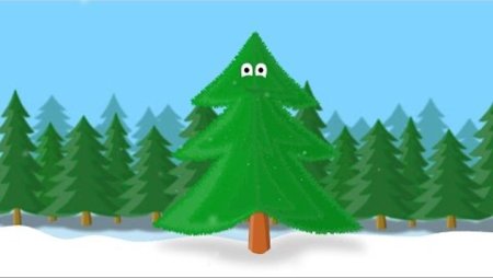 Сказочная елочка для детей