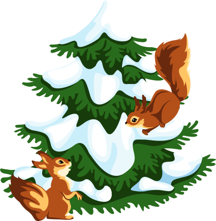 Ель рисунок для детей