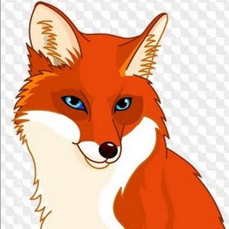 Мордочка лисы для детей