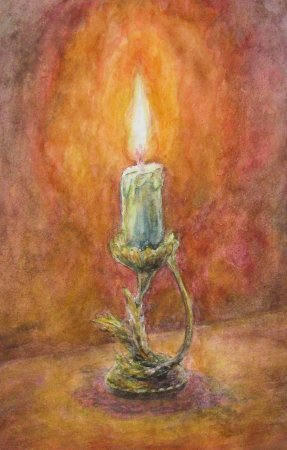Картина " свеча "