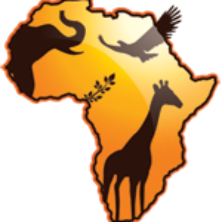 Африка на белом фоне