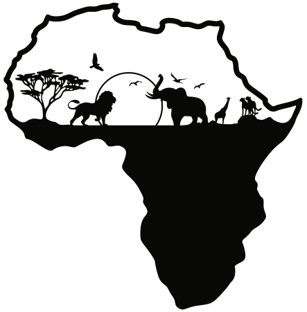 Как нарисовать карту Африки?