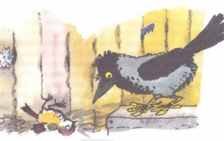 Иллюстрации к сказке Паустовского растрепанный Воробей