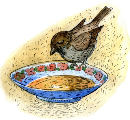 Растрёпанный Воробей Паустовский