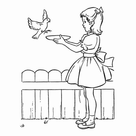 Раскраска к сказке растрепанный Воробей