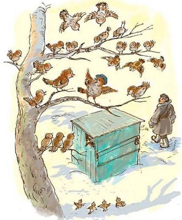 Растрёпанный Воробей Паустовский