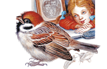 Произведения Паустовского растрепанный Воробей