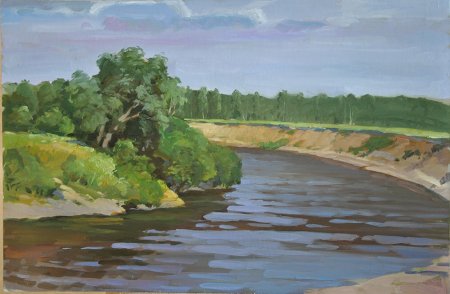 Раскраска две реки