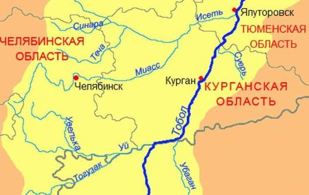 Река Тобол Курганская область описание