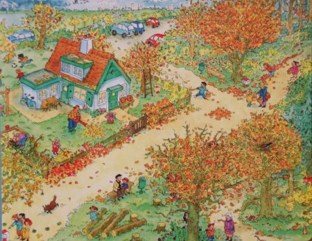 Виммельбух осень