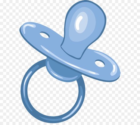 Пустышка мультяшная