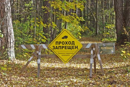 Заповедник проход запрещен