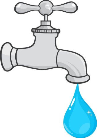 Кран водопроводный мультяшный