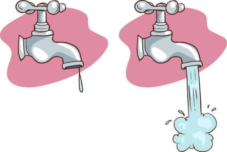 Водопроводный кран рисунок
