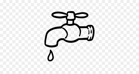 Кран водопроводный раскраска
