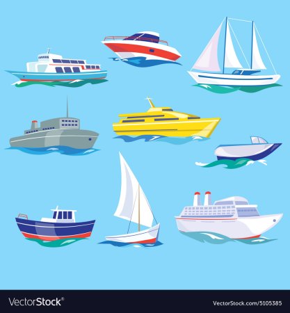 Водный транспорт рисунок