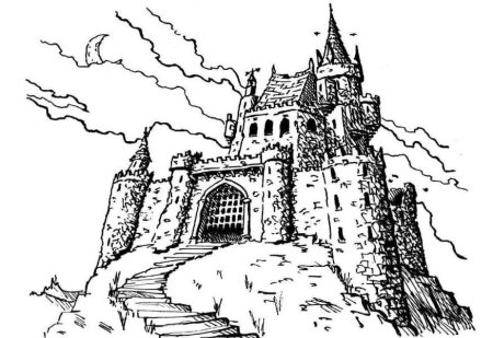 Замок людоеда