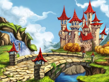 Дворец злой колдуньи