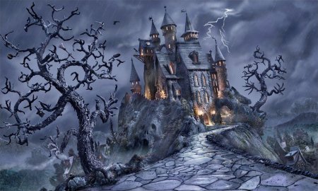 Замок Дракулы Трансильвания Хэллоуин